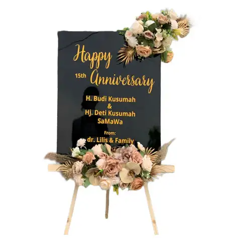 Papan Bunga Akrilik Supiori