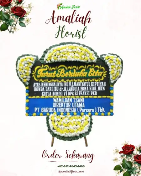 Papan Bunga Duka Supiori