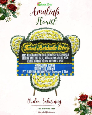 Papan Bunga Duka di Supiori